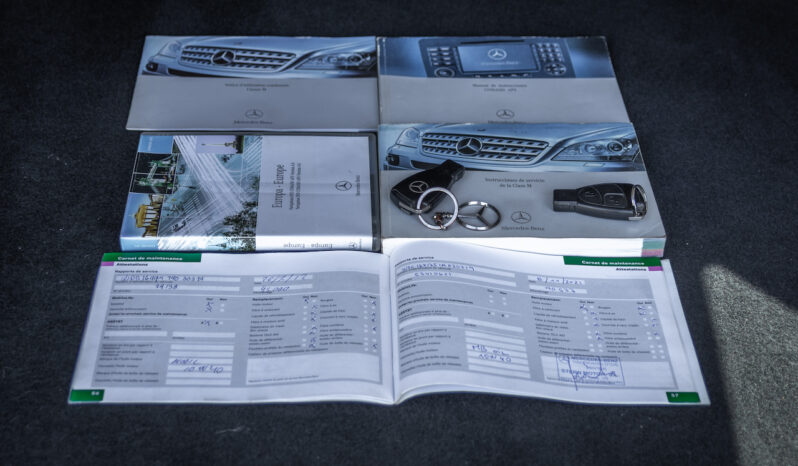 MERCEDES-BENZ CLASE M ML 500 lleno